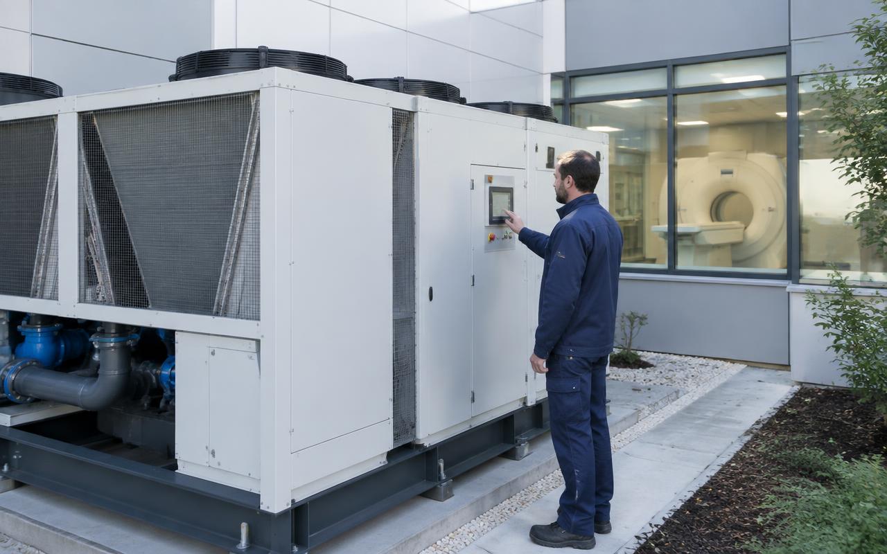 Medical imaging chiller serviced by JMAC